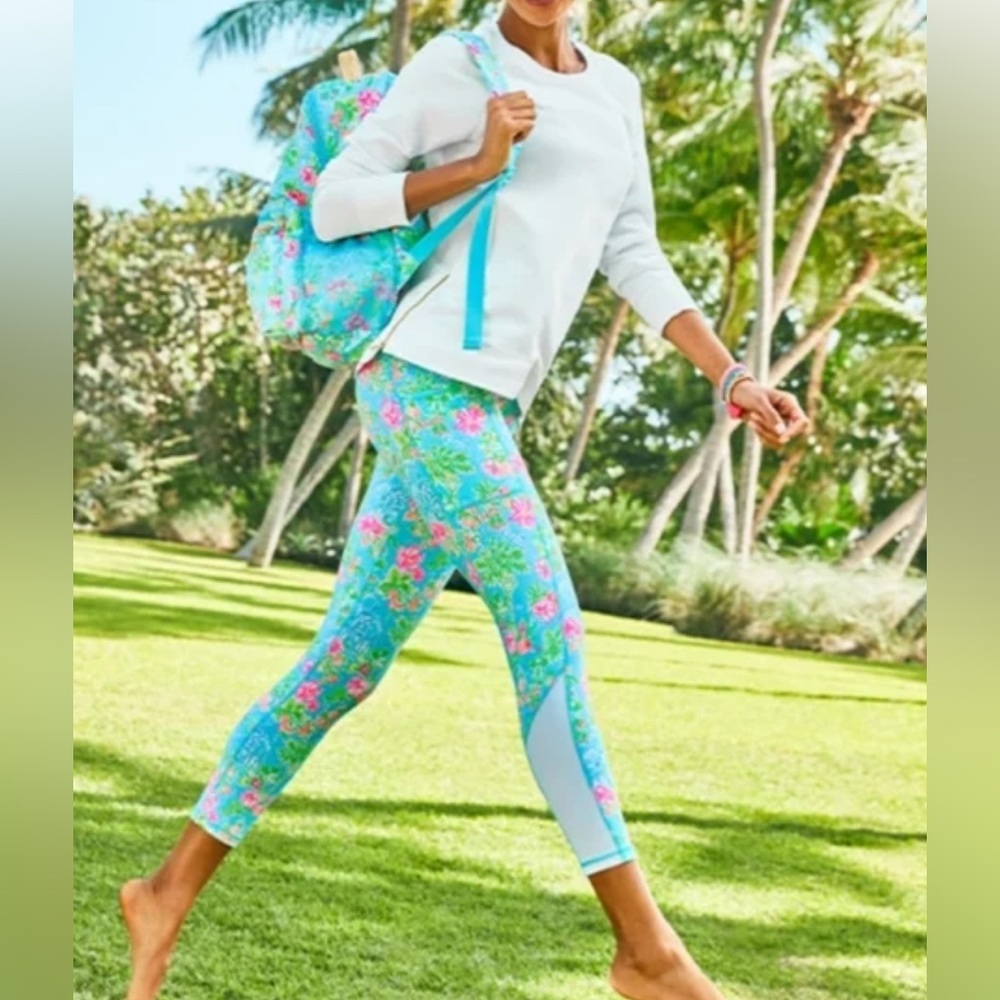 Lilly Pulitzer Lilly loves Disney high rise leggings New in XXS